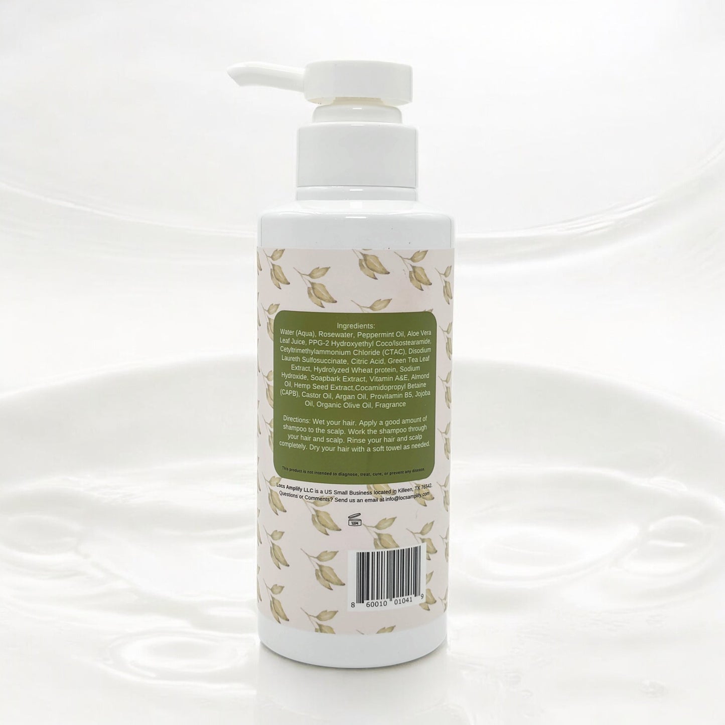 Locs Amplify Clarifying Shampoo | For Locs, Dreadlocks, Braids & Natural Hair | Vegan • Organic • Lightweight | 300 ml