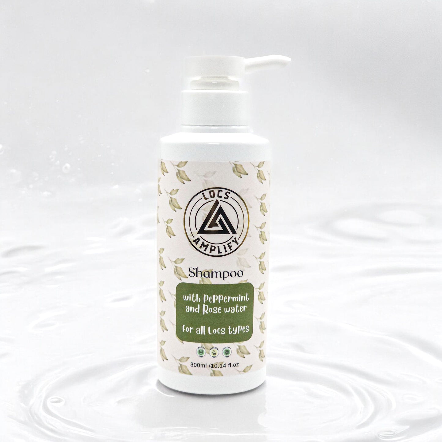 Locs Amplify Clarifying Shampoo | For Locs, Dreadlocks, Braids & Natural Hair | Vegan • Organic • Lightweight | 300 ml