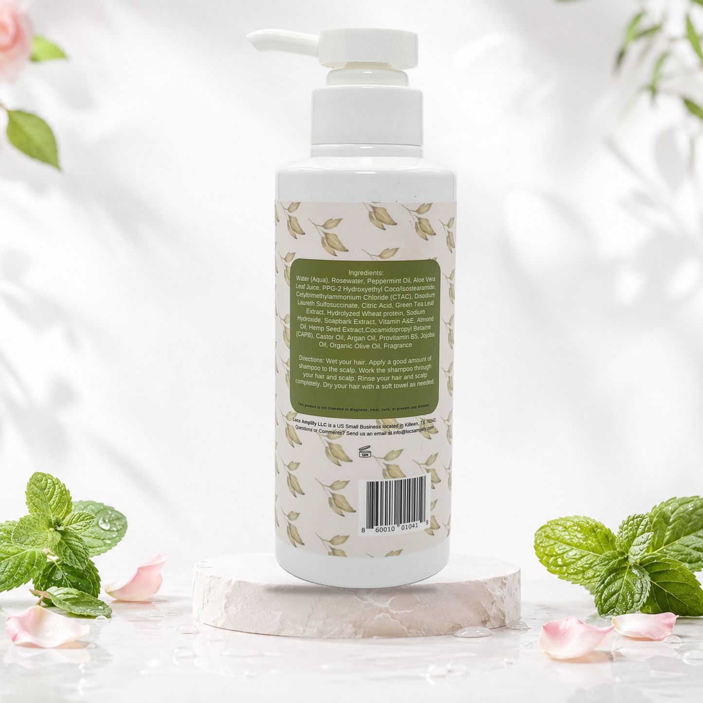 Locs Amplify Clarifying Shampoo | For Locs, Dreadlocks, Braids & Natural Hair | Vegan • Organic • Lightweight | 300 ml