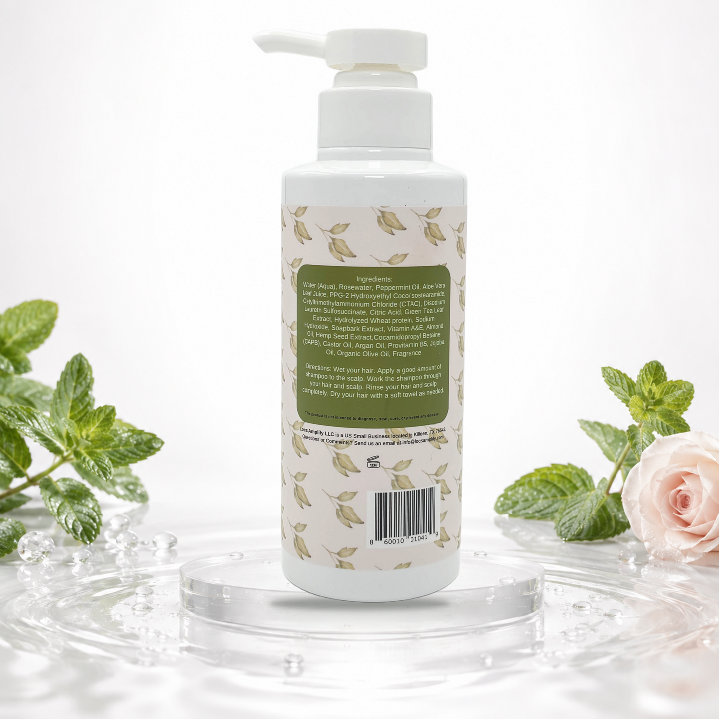 Locs Amplify Clarifying Shampoo | For Locs, Dreadlocks, Braids & Natural Hair | Vegan • Organic • Lightweight | 300 ml